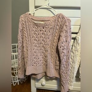 Pink Aeropostale sweater